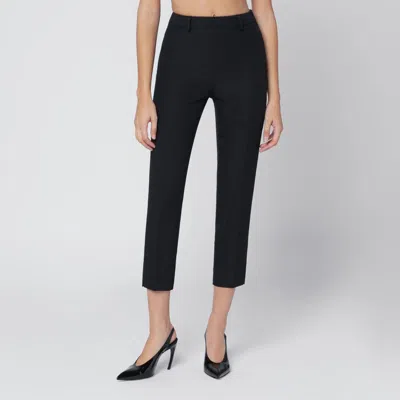 THE ANDAMANE THE ANDAMANE BLACK YACINTA CAPRI TROUSERS