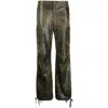 The Andamane Distressed-effect Tapered Trousers