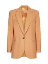 The Andamane Blazer In Peach