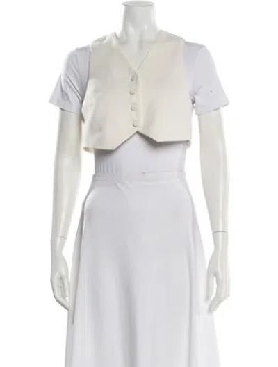 Pre-owned The Andamane Bolero In White