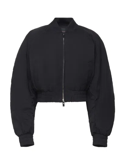 THE ANDAMANE BOMBER JACKET WITH BALLOON SLEEVES