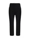 The Andamane Boot-cut Pants In Black