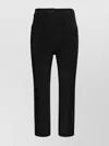 The Andamane Boot-cut Trousers With Side And Welt Pockets