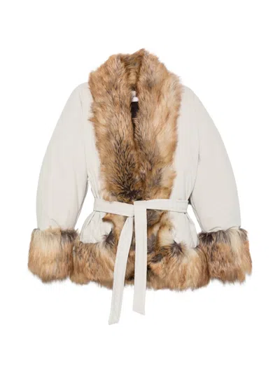 The Andamane Brina Coat In Neutrals