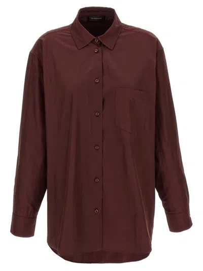 THE ANDAMANE BROWN COTTON SHIRT