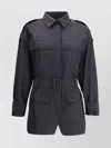 The Andamane Cargo Jumpsuit With Belt And Epaulettes