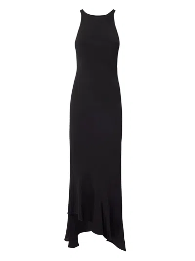 The Andamane Carmen Open Back Dress In Black