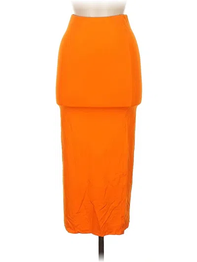 Pre-owned The Andamane Casual Skirt In Orange