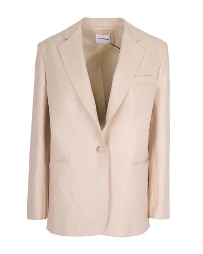 The Andamane Chic Mini Jacket For Women In Oat