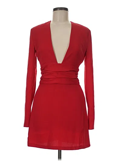 Pre-owned The Andamane Cocktail Dress In Red