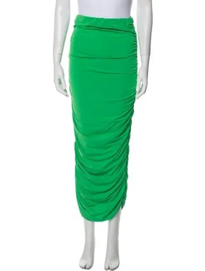 Pre-owned The Andamane Cowl Neck Mini Dress W/ Tags In Green