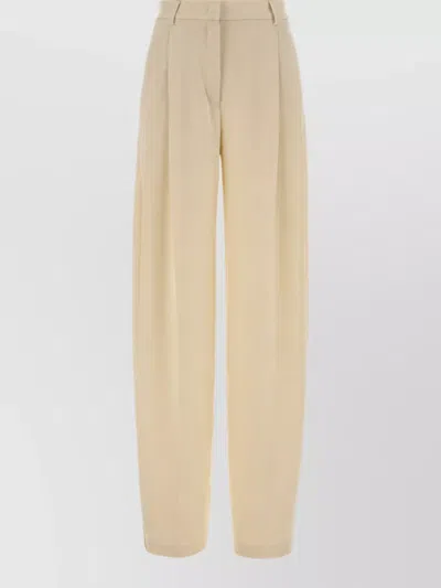 The Andamane Crepe Palazzo Tailored Trousers In Multi