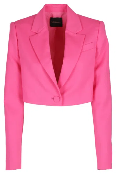 The Andamane Woman Blazer Fuchsia Size 2 Viscose, Polyester In Pink