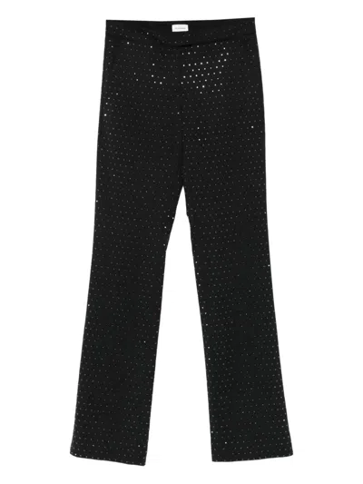 The Andamane Crystal-embellished Trousers In Black