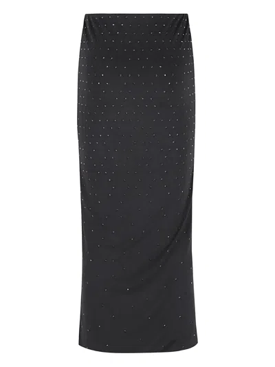 THE ANDAMANE CRYSTALS-EMBELLISHED SKIRT