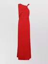 The Andamane Draped One Shoulder Slit