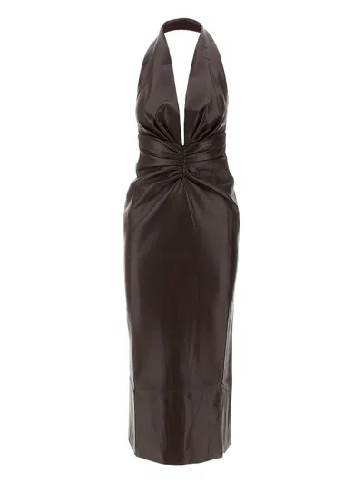 THE ANDAMANE DRESS WITH AMERICAN NECKLINE