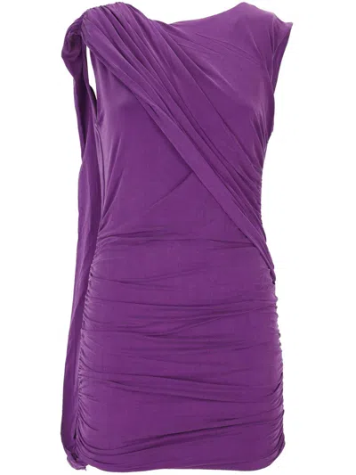 The Andamane Dresses In Purple