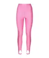 The Andamane Holly 80's Stretch Jersey Leggings In Pink