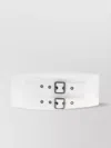 The Andamane Eyelet Metal Wide Belt