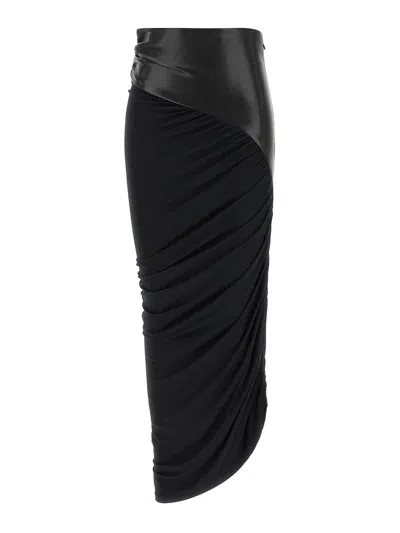 The Andamane Falda Semilarga - Negro