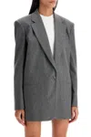 The Andamane Single-breasted Blazer In Grey