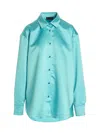 The Andamane Oversized Satin Shirt