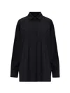 The Andamane Structured Collar Long Sleeves Chest Pocket In Black