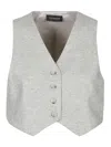 The Andamane Gilet In Grey
