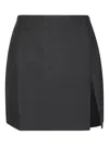 The Andamane Gioia Mini Skirt In Black