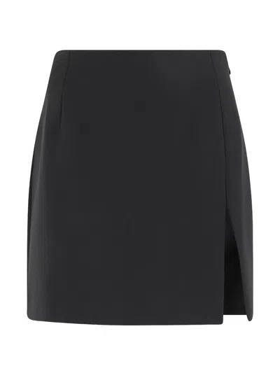 The Andamane Gioia Mini Skirt In Black