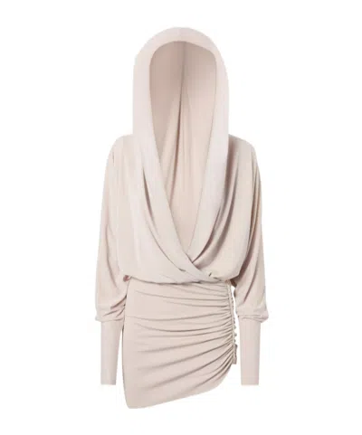 The Andamane Grace Mini Dress In Neutral