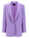 The Andamane Tailored Blazer With Functional Elements In Purple
