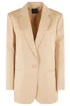 The Andamane Single-breasted Blazer In Blush