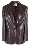 The Andamane Guia Oversized Blazer In Brown