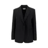 The Andamane Single-button Blazer In Black