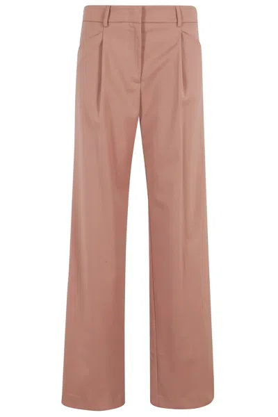 THE ANDAMANE THE ANDAMANE HIGH-WAISTED GABARDINE TROUSERS