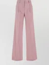 The Andamane High-waisted Wide-leg Palazzo Pant With Belt Loops
