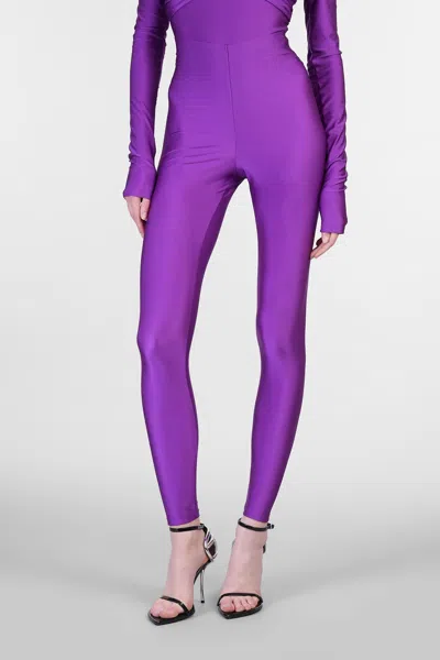 The Andamane Holly 80 S Leggings In Viola Polyamide