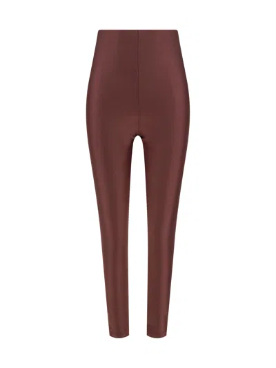 The Andamane High-waisted Leggings In Mauve
