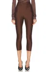 The Andamane Holly Capri Legging In Coffee
