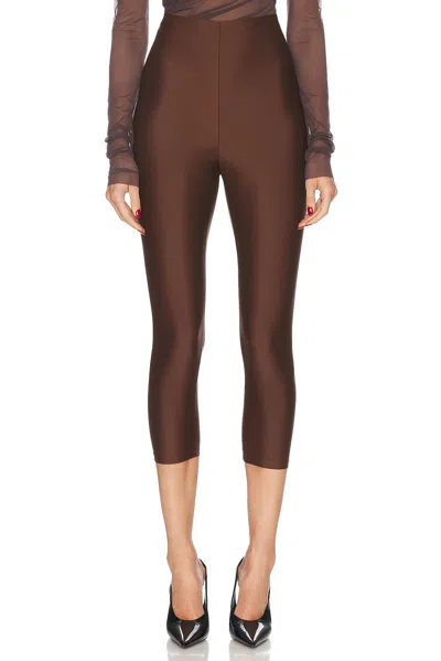 The Andamane Holly Capri Legging In Coffee