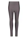The Andamane High-waisted Stretch Fabric Seamless Leggings In Gray
