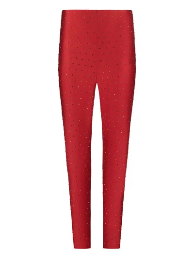 The Andamane Holly Leggings In Red