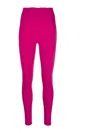 The Andamane `holly` Leggings In Rojo