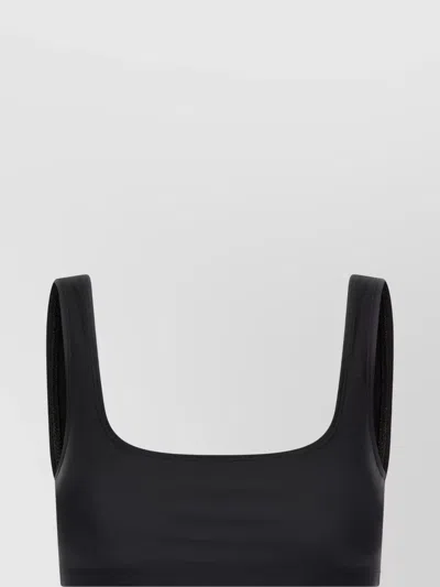 THE ANDAMANE HOLLYWOOD SCOOP NECK SLEEVELESS STRETCH TOP