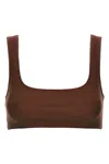 The Andamane Hollywood Square Neck Crop Top