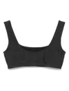 The Andamane Hollywood Topwear In Black Polyamide In Black