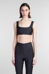 The Andamane Hollywood Topwear In Black Polyamide In Black
