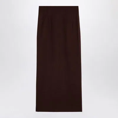 The Andamane Hot Chocolate Shelby Maxi Skirt In